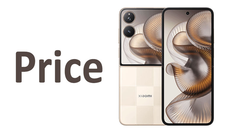 What is the Price of Xiaomi Mix Flip 2