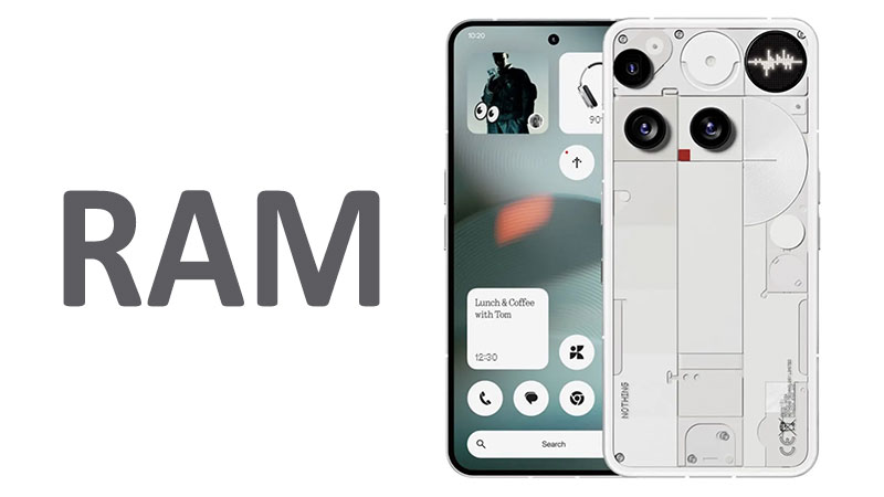 How much RAM does Nothing Phone (3) have