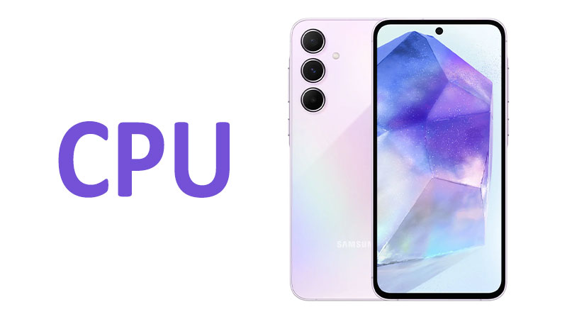 Samsung Galaxy A55 Processor CPU Type and Performance