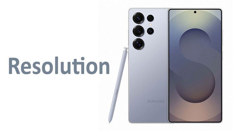 Samsung Galaxy S25 Ultra Display Resolution