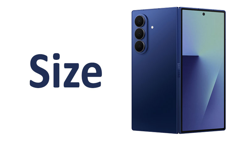 Samsung Galaxy Z Fold7 Display Size & Screen Details