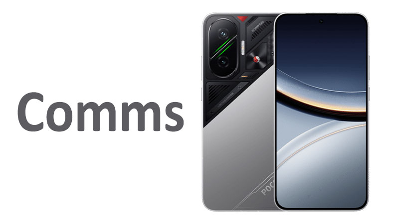 What are the Communications Specifications of Xiaomi Poco F7
