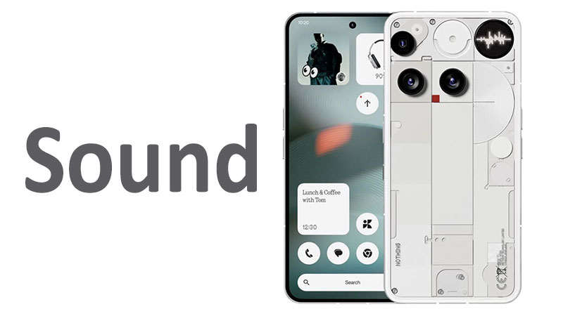 What are the Sound Specifications of Nothing Phone (3)