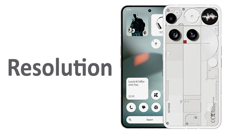 What is the Display Resolution of the Nothing Phone (3)
