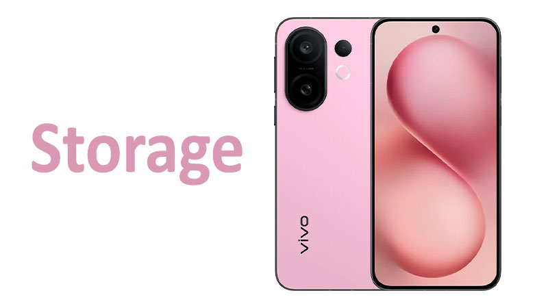 vivo X200 FE Storage Options & Capacity