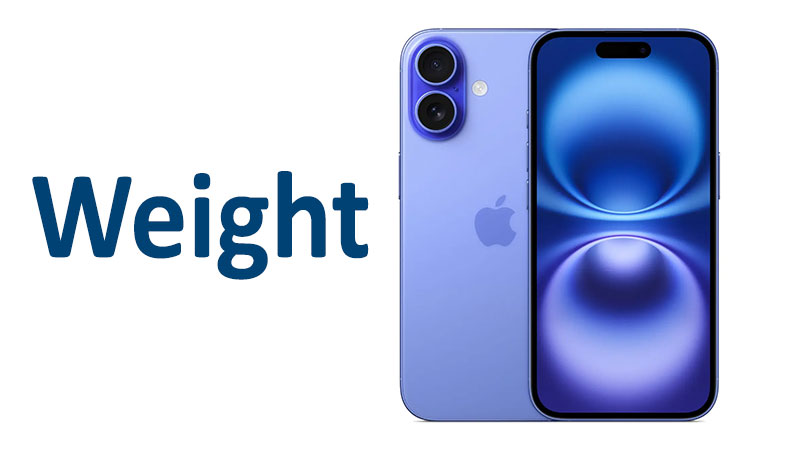 Apple iPhone 16 Weight: Grams & Ounces