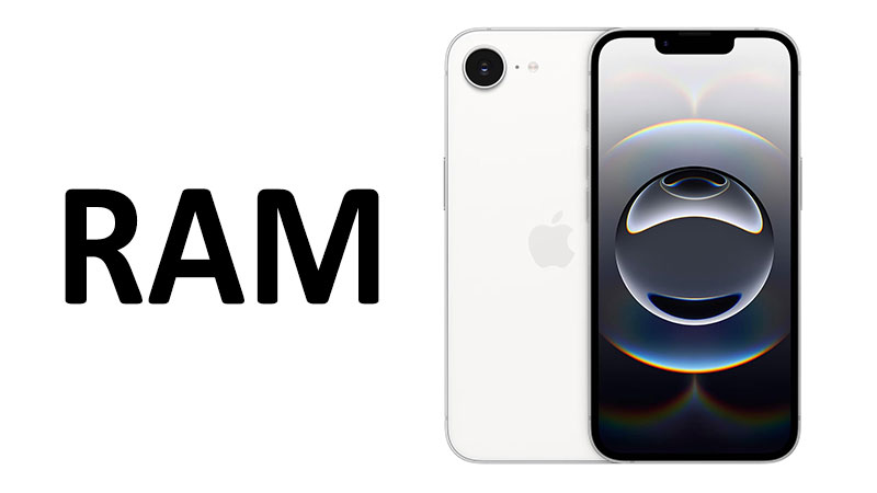 Apple iPhone 16e RAM Capacity, Performance and Multitasking