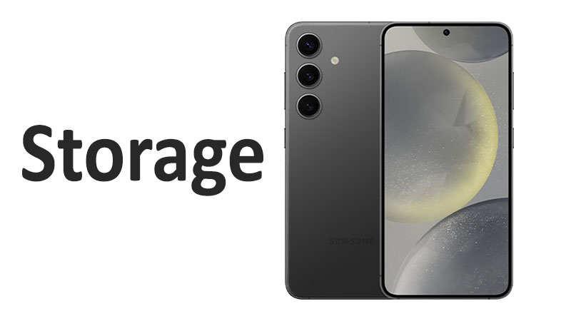 Samsung Galaxy S24 Storage Capacity, Speeds & Options