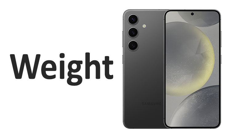 Samsung Galaxy S24 Weight: Grams & Ounces