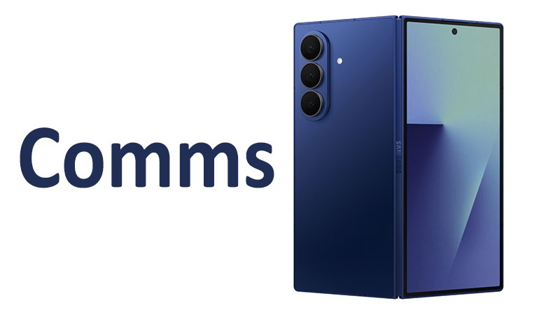 Samsung Galaxy Z Fold7 Communications