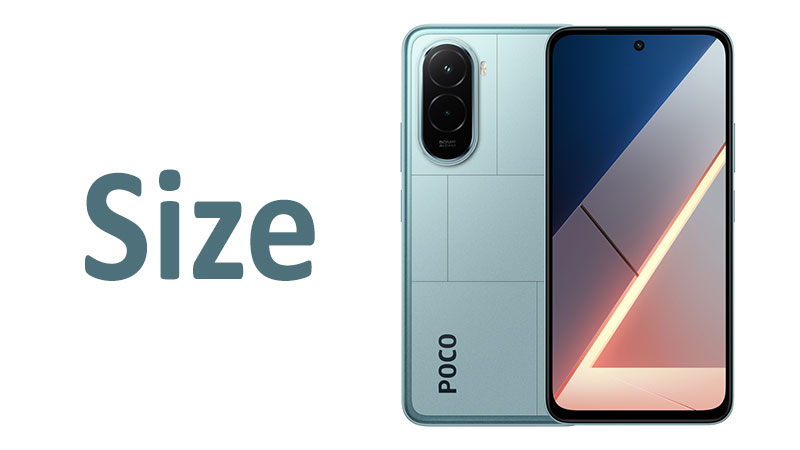 Xiaomi Poco M7 Plus Size: Dimensions, Screen & Comparison