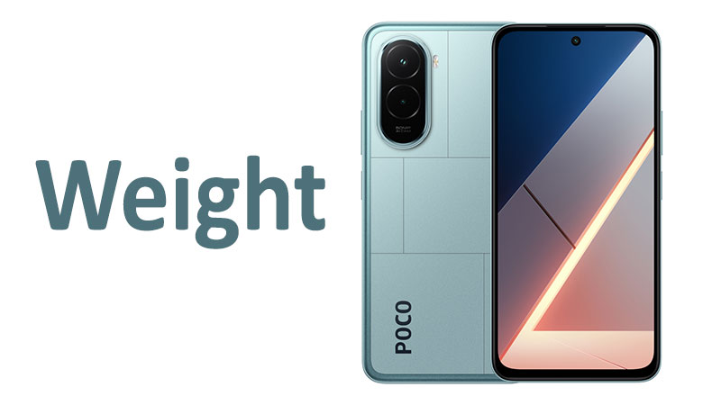 Xiaomi Poco M7 Plus Weight: Grams & Ounces