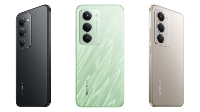 Xiaomi Redmi 15 Colors - Midnight Black, Titan Gray, Ripple Green