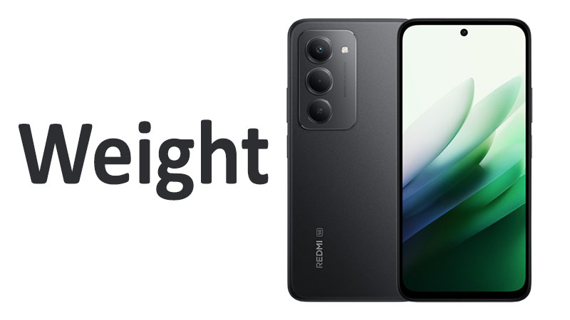 Xiaomi Redmi 15 Weight — Grams & Ounces