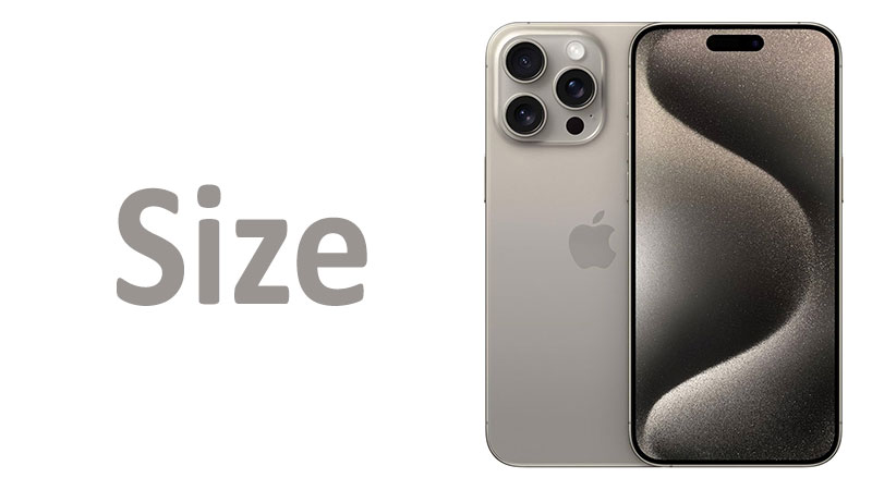 Apple iPhone 15 Pro Max Size: Screen, Dimensions & Comparisons