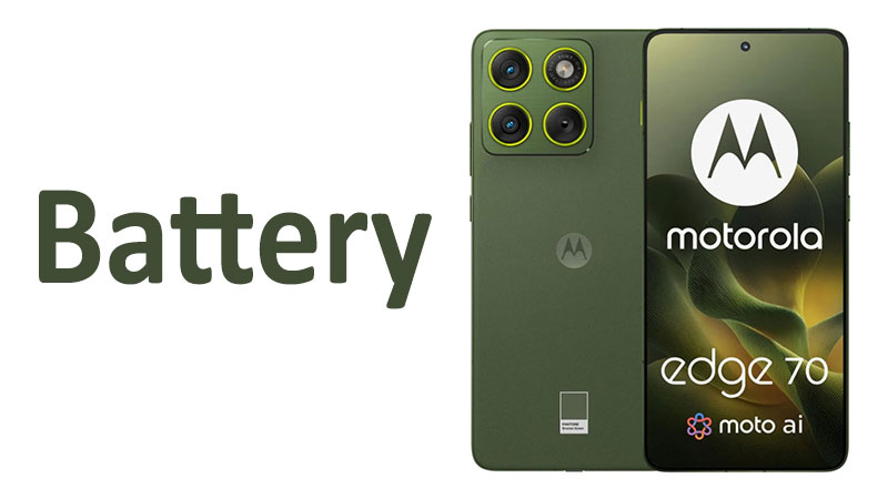 Motorola Edge 70 Battery: Capacity, Charging & Life