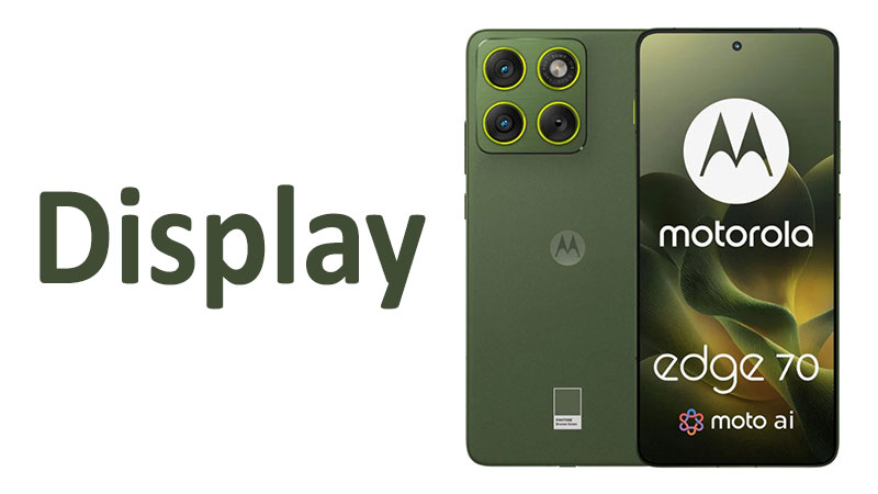 Motorola Edge 70 Display Review: Specs, Resolution & Quality