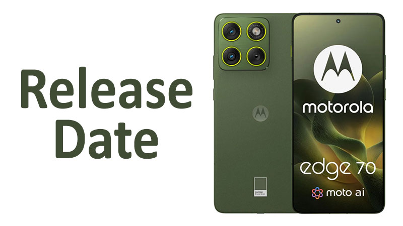 Motorola Edge 70 Release Date