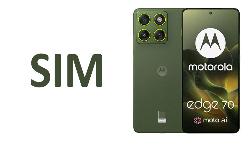 Motorola Edge 70 SIM: eSIM, Dual-SIM & Connectivity Review