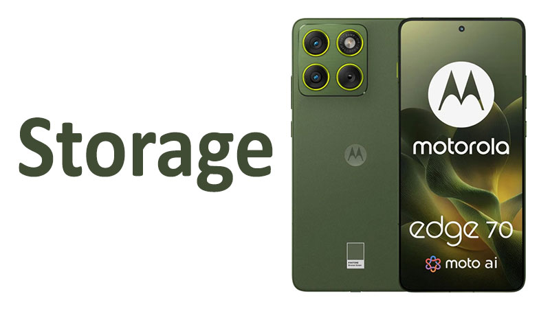 Motorola Edge 70 Storage: Capacity, Type & Buyer’s Guide