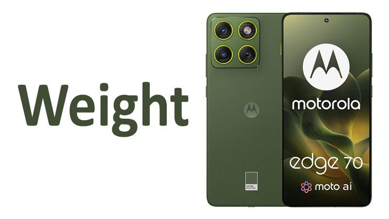 Motorola Edge 70 Weight: Grams, Ounces and Comparison