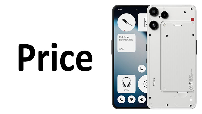 Nothing Phone 3a Lite Price in India, US, UK, EU, Pakistan