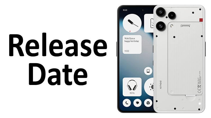 Nothing Phone 3a Lite Release Date: Launch & Availability