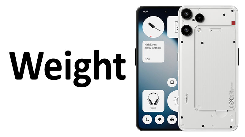 Nothing Phone 3a Lite Weight Grams Ounces and Comparison Nothing Phone 3a Lite Weight: Grams, Ounces and Comparison