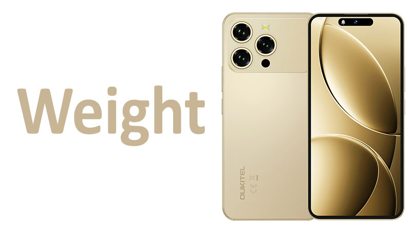 Oukitel P1 Pro Weight: Grams, Ounces and Comparison