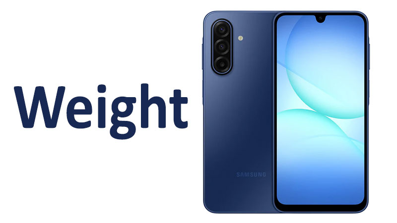 Samsung Galaxy A17 Weight: Grams, Ounces and Comparison