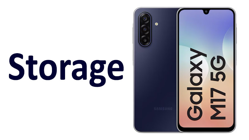 Samsung Galaxy M17 Storage: Capacity, Type & Buyer’s Guide