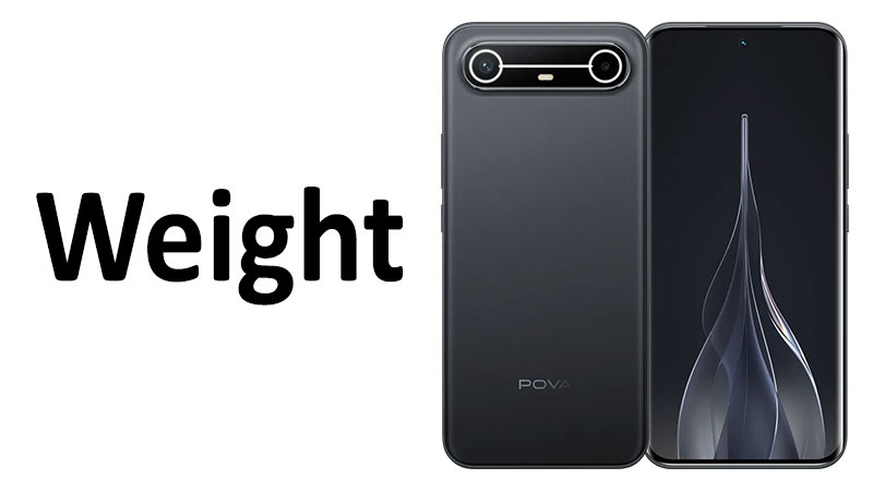 Tecno Pova Slim Weight: Grams, Ounces and Comparison