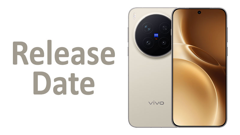 vivo X300 Pro Release Date