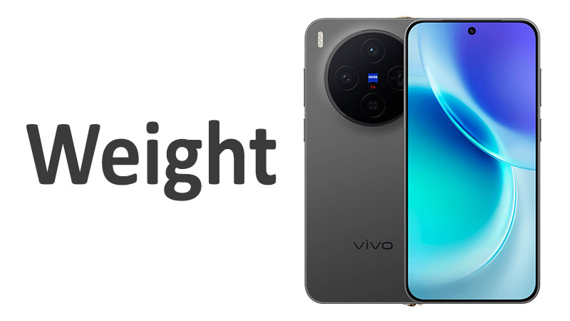 vivo X300 Weight: Grams, Ounces and Comparison