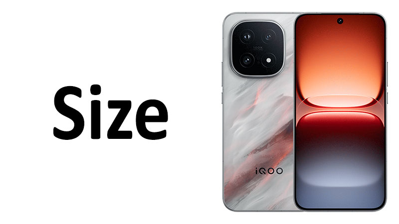 vivo iQOO 15 Screen Size: Dimensions & Comparisons
