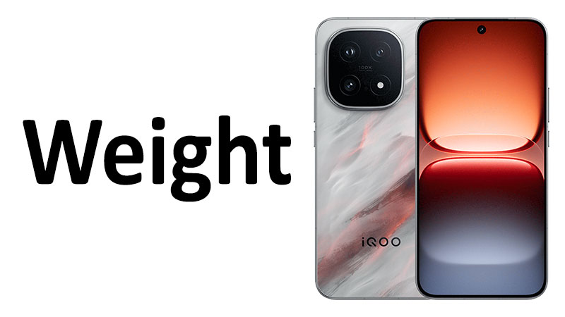 vivo iQOO 15 Weight: Grams, Ounces and Comparison