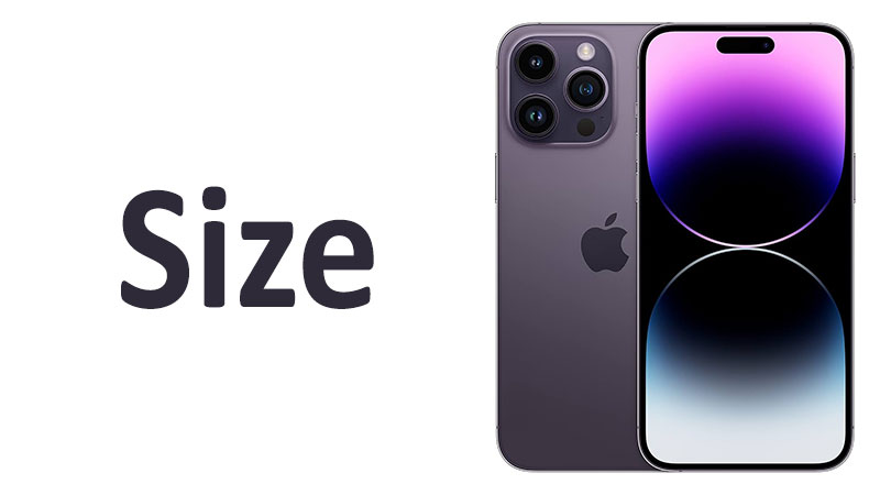 Apple iPhone 14 Pro Max Size Screen, Dimensions & Comparisons