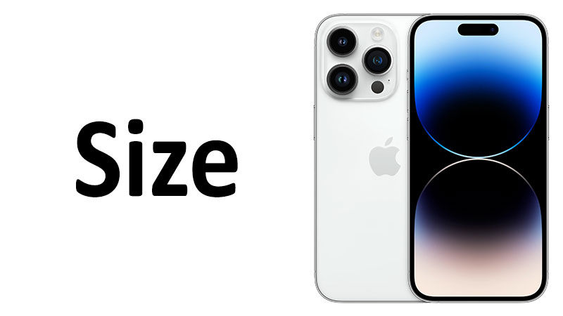 Apple iPhone 14 Pro Size Screen, Dimensions & Comparisons