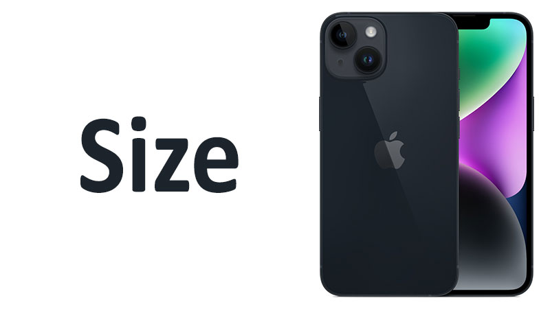 Apple iPhone 14 Size Screen, Dimensions & Comparisons