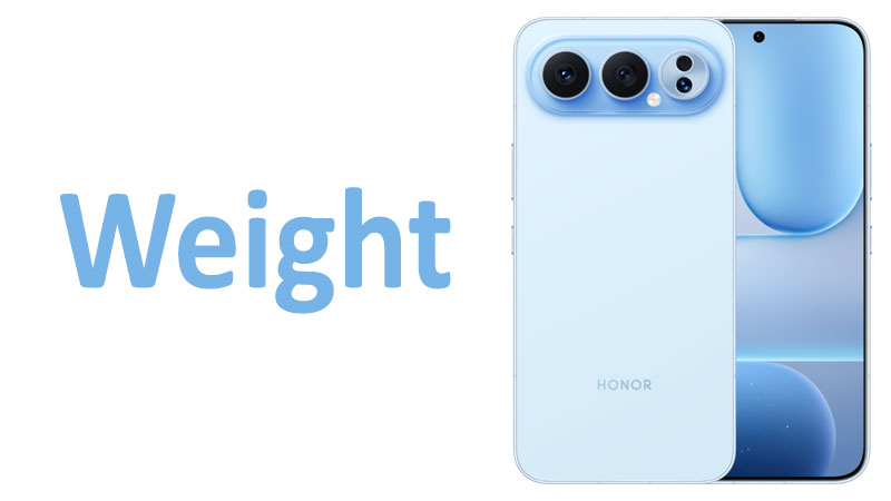 Honor 500 Pro Weight Grams, Ounces and Comparison