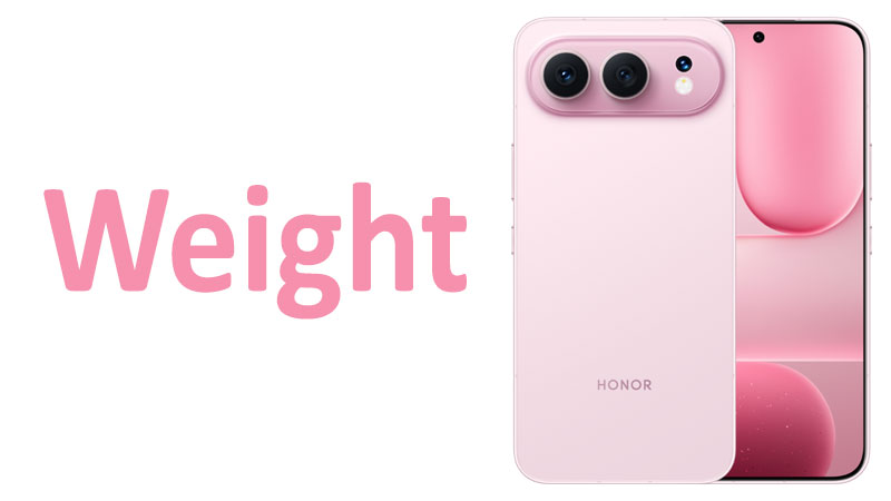 Honor 500 Weight Grams, Ounces and Comparison