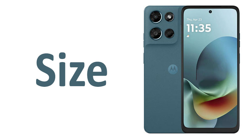 Motorola Moto G Play (2026) Size: Screen, Dimensions & Comparisons