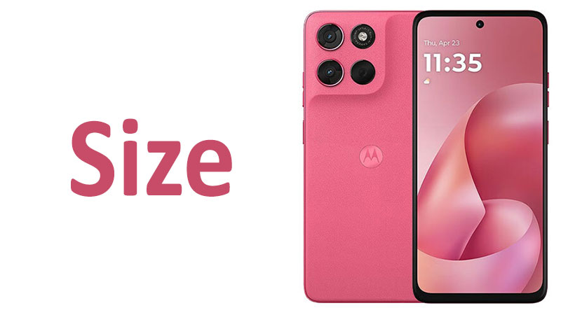 Motorola Moto G57 Power Size: Screen, Dimensions & Comparisons