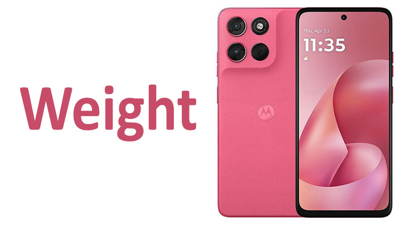 Motorola Moto G57 Power Weight: Grams, Ounces and Comparison