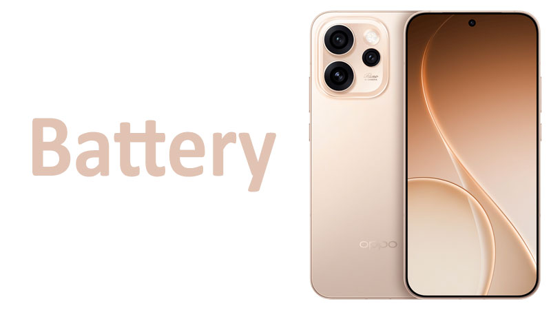 OPPO Reno 15 Pro Battery Capacity, Charging & Life