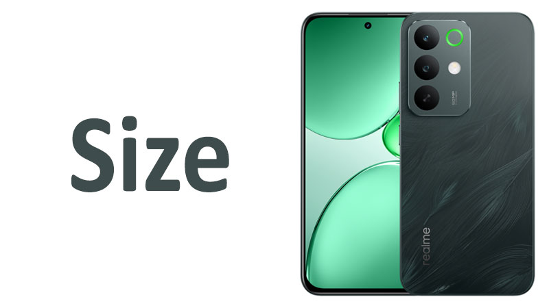 Realme C85 Pro Size Screen, Dimensions & Comparisons