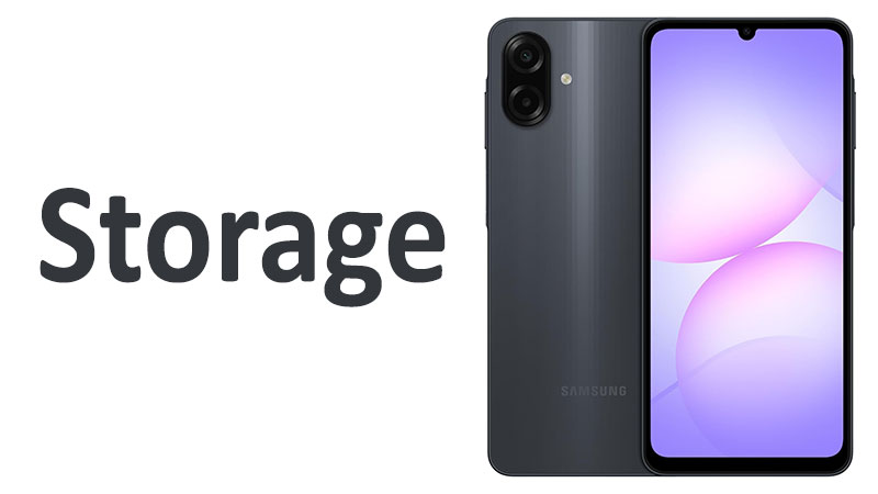 Samsung Galaxy A07 4G Storage Capacity, Type & Buyer’s Guide