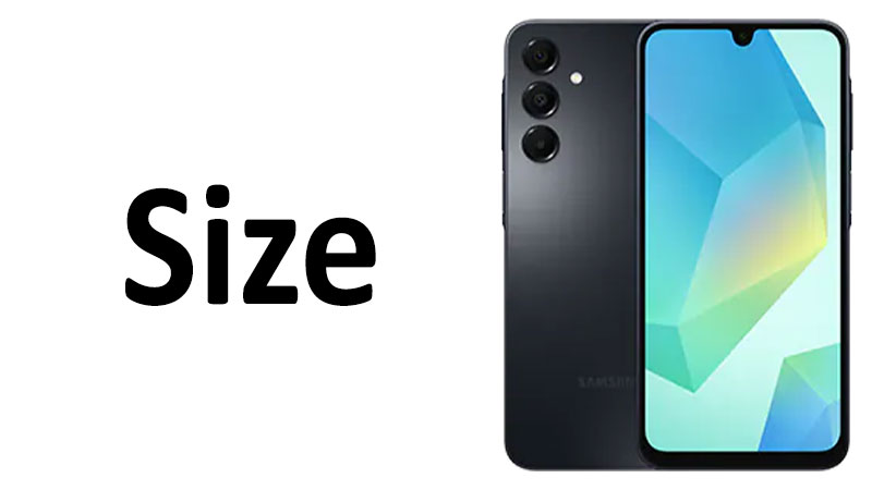 Samsung Galaxy A16 Size Screen, Dimensions & Comparisons