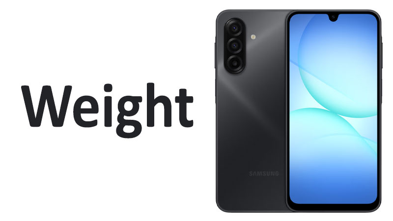 Samsung Galaxy A17 4G Weight Grams, Ounces and Comparison