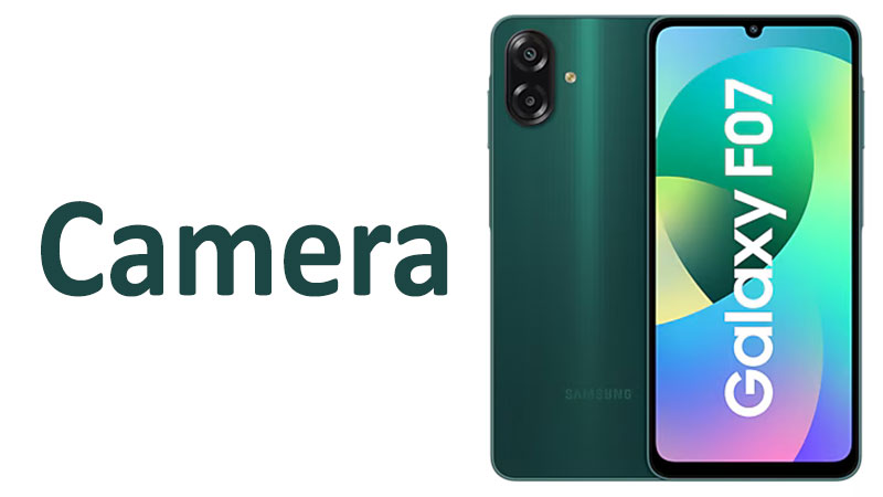 Samsung Galaxy F07 Camera Review Specs & Performance